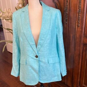 Talbots linen jacket